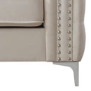 Paige 63in Loveseat, Ivory