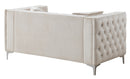 Paige 63in Loveseat, Ivory