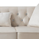 Paige 86in Sofa, Ivory
