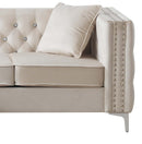 Paige 86in Sofa, Ivory