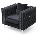 Paige  Chair, Black