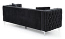 Paige 86in Sofa, Black
