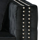 Paige 87in Sofa, Black