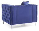 Paige  Chair, Blue