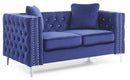 Paige 63in Loveseat, Blue