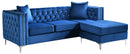 Paige 87in Sofa, Blue