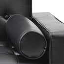 Andrews 60in Loveseat, Black