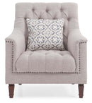Charleston Chair, Light Gray