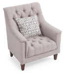 Charleston  Chair, Light Gray