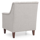 Charleston  Chair, Light Gray