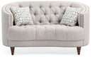 Charleston 63in Loveseat, Light Gray