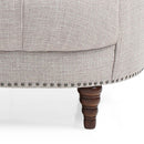 Charleston 63in Loveseat, Light Gray