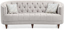 Charleston 86in Sofa, Light Gray