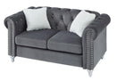 Raisa 60in Loveseat, Gray