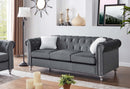 Raisa 83in Sofa, Gray