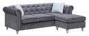 Raisa 82in Sofa, Gray