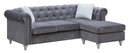 Raisa 82in Sofa, Gray