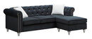 Raisa 82in Sofa, Black