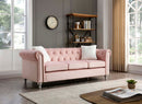 Raisa 83in Sofa, Pink