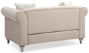 Raisa 60in Loveseat, Beige