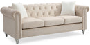Raisa 83in Sofa, Beige