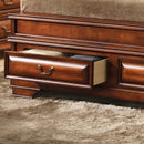 LaVita King Storage Bed, Oak