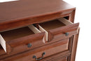 LaVita 6-Drawers Chest, Oak