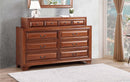 LaVita 10-Drawers Dresser, Oak