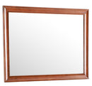 LaVita 45"L x 33"H Mirror, Oak