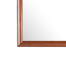 LaVita 45"L x 33"H Mirror, Oak