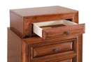 LaVita 3-Drawers Nightstand, Oak