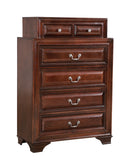 LaVita 6-Drawers Chest, Cappuccino