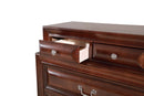 LaVita 6-Drawers Chest, Cappuccino