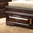 LaVita King Storage Bed, Cappuccino