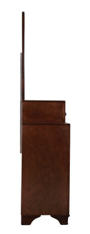 LaVita 10-Drawers Dresser, Cappuccino