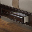 LaVita Queen Storage Bed, Cappuccino