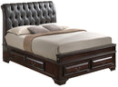 LaVita Queen Storage Bed, Cappuccino