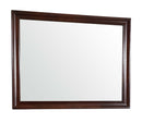 LaVita 45"L x 33"H Mirror, Cappuccino