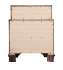 LaVita 3-Drawers Nightstand, Cappuccino