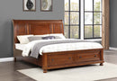 Meade King Storage Bed, Cherry
