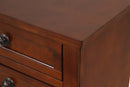 Meade 5-Drawers Chest, Cherry