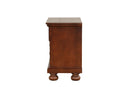Meade 2-Drawers Nightstand, Cherry