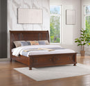 Meade Queen Storage Bed, Cherry