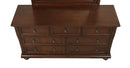 Meade 7-Drawers Dresser, Cherry