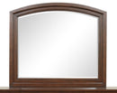 Meade 36"L x 42"H Mirror, Cherry