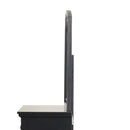 Meade 36"L x 42"H Mirror, Black