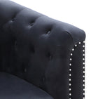 Pompano 62in Loveseat, Black