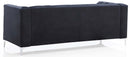 Pompano 83in Sofa, Black