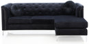 Pompano 83in Sofa, Black