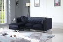 Pompano 83in Sofa Chaise, Black